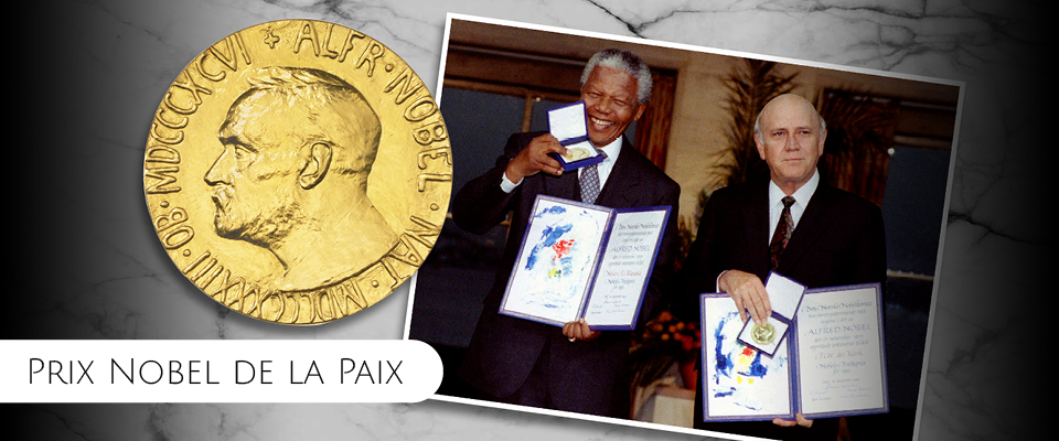 Prix Nobel de la Paix – il y a 25 ans pour Nelson Mandela