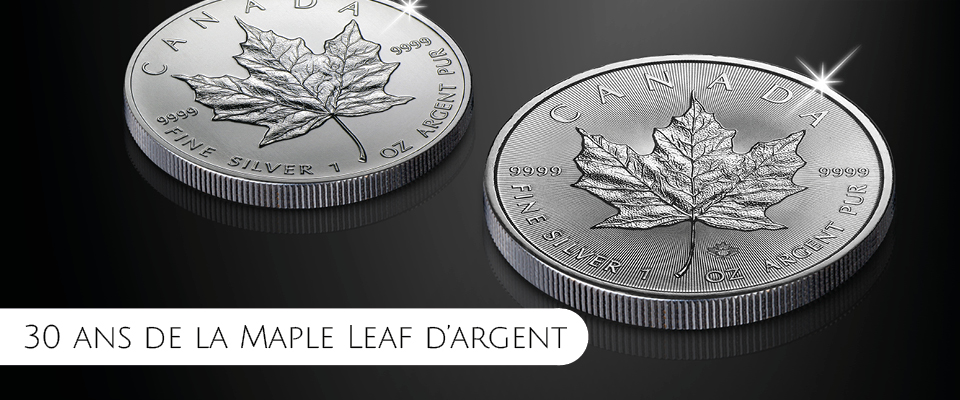 Le Maple Leaf canadien en argent fête ses 30 ans