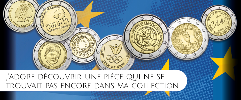 Collectionner les pieces commemoratives de 2 euros