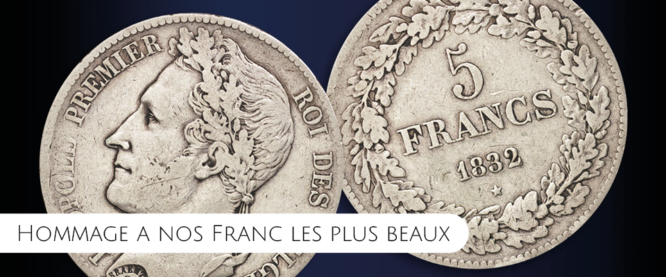 Le franc belge - frappé pour la première fois il y a 185 ans