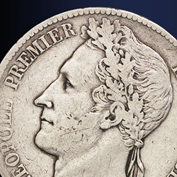 Le franc belge - frappé pour la première fois il y a 185 ans