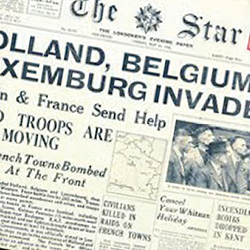 Vendredi 10 mai 1940: la 2eme invasion allemande dans notre pays en 26 ans