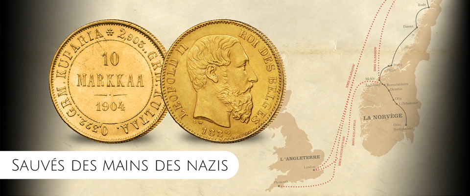 La manière dont les réserves norvégiennes d’or échappèrent aux allemands