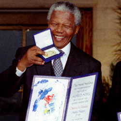 Prix Nobel de la Paix – il y a 25 ans pour Nelson Mandela