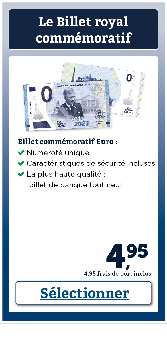 Billet Commémoratif Euro GRATUIT