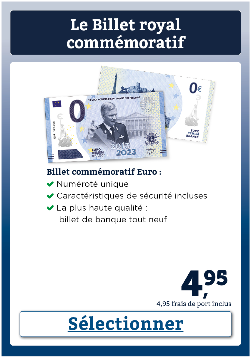Billet Commémoratif Euro GRATUIT