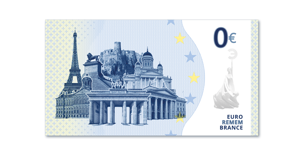 Officiel Billet Commémoratif Euro « 10 ans du Roi » GRATUIT