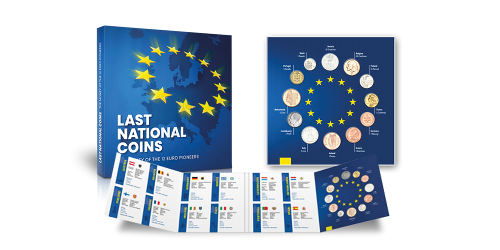 Les 12 dernières pièces nationales des États membres de l'Euro