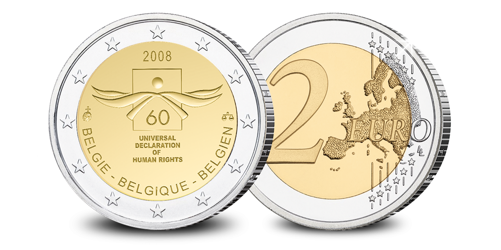 3 pièces commémoratives de 2 € convoitées