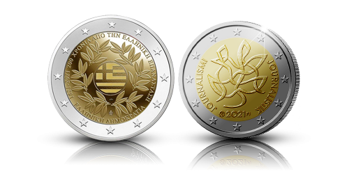 Acheter des pièces - Pièces en Euro - Pièces Commémoratives Limitées de 2€ avers