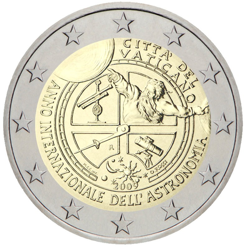 Pièce Commémorative originale de 2 euros, Cité du Vatican 2009 Pièce Commémorative originale de 2 euros, Cité du Vatican 2009