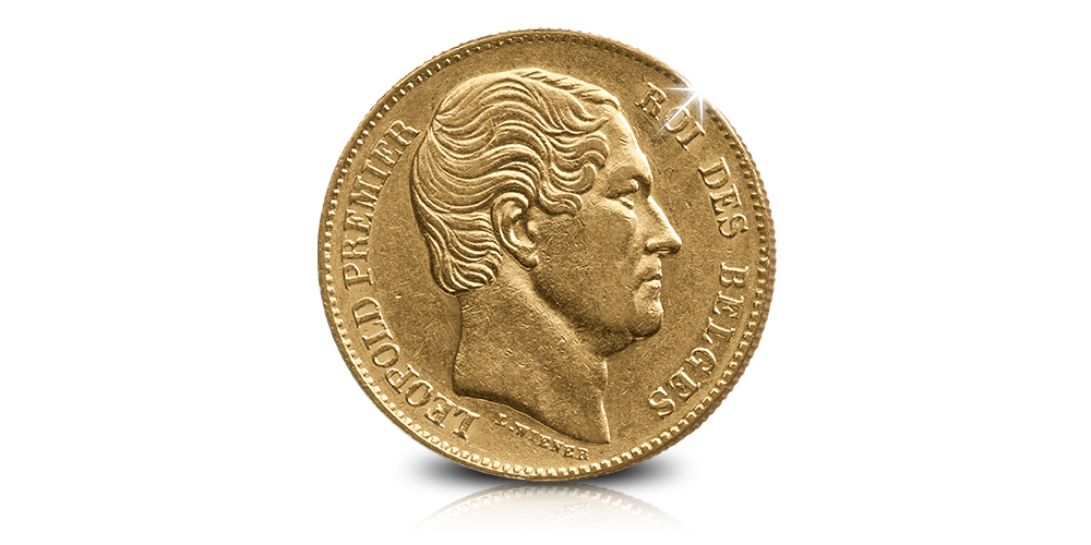 L’un des plus anciens francs belges en Or: 20 Francs 1865 L’un des plus anciens francs belges en Or: 20 Francs 1865