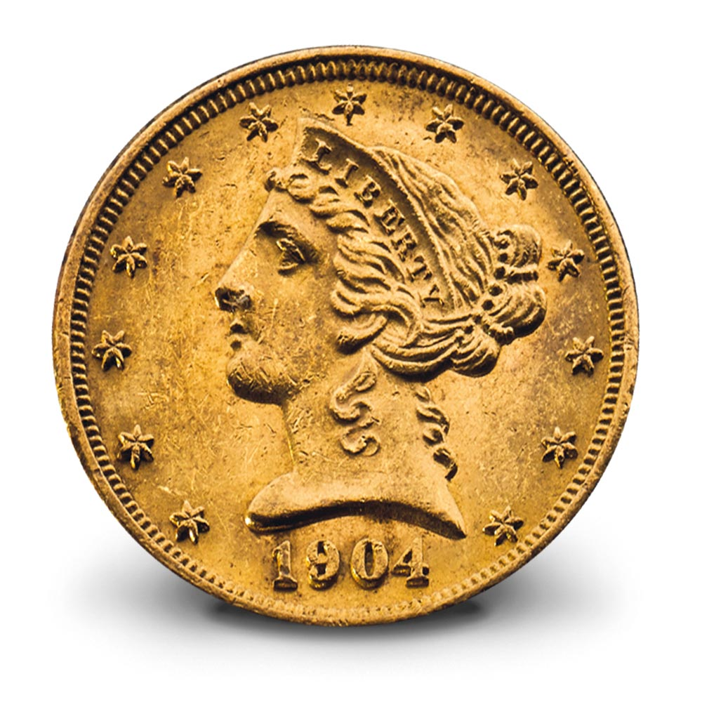 Le légendaire “half Eagle” une pièce de 5 dollars en or Le légendaire “half Eagle” une pièce de 5 dollars en or