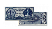 ensemble de 7 billets de banque 