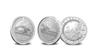 Acheter des pièces | Pièces en euros belges | l'Année européenne du rail avers et revers