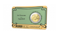 Découvrez la splendeur de l’Art Nouveau avec la dernière pièce commémorative belge de 2€ !