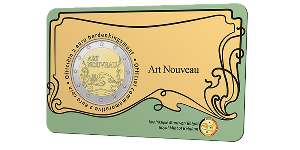 Découvrez la splendeur de l’Art Nouveau avec la dernière pièce commémorative belge de 2€ ! Découvrez la splendeur de l’Art Nouveau avec la dernière pièce commémorative belge de 2€ !