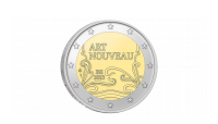 Découvrez la splendeur de l’Art Nouveau avec la dernière pièce commémorative belge de 2€ !