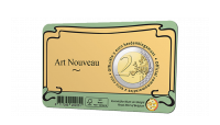Découvrez la splendeur de l’Art Nouveau avec la dernière pièce commémorative belge de 2€ !