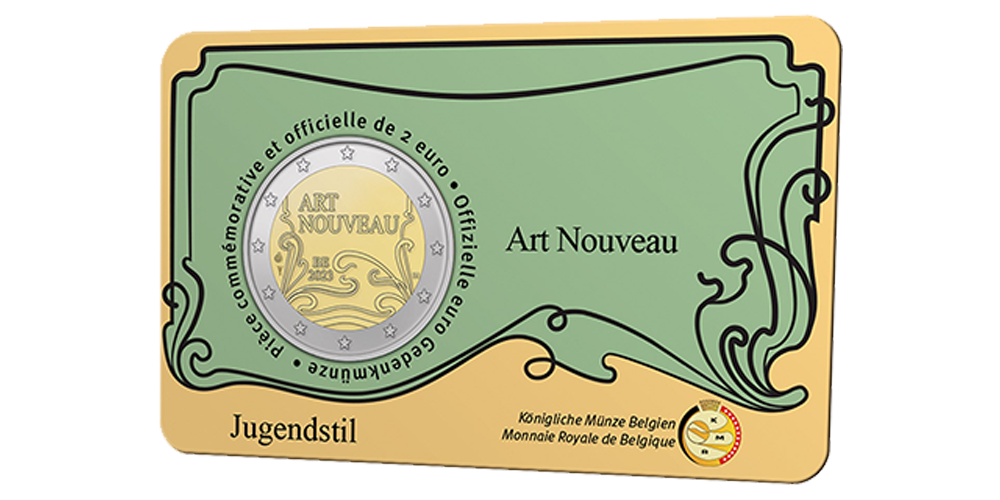 Découvrez la splendeur de l’Art Nouveau avec la dernière pièce commémorative belge de 2€ ! Découvrez la splendeur de l’Art Nouveau avec la dernière pièce commémorative belge de 2€ !