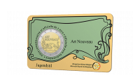 Découvrez la splendeur de l’Art Nouveau avec la dernière pièce commémorative belge de 2€ !