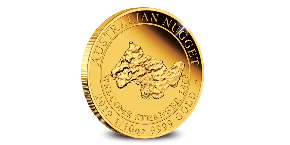 1-10-Oz-Gold-Nugget-2019-voorzijde 1-10-Oz-Gold-Nugget-2019-voorzijde
