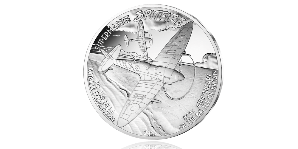 zilveren-euromunt-Spitfire--vz