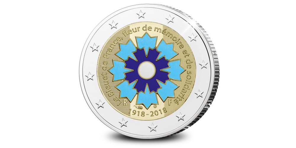 100 Ans de la Grande Guerre commemoré avec une Pièce Commémorative de 2€ Edition Limitée 100 Ans de la Grande Guerre commemoré avec une Pièce Commémorative de 2€ Edition Limitée