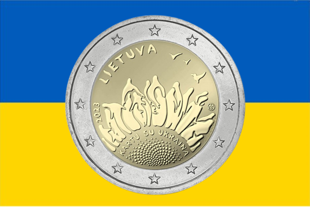 2 euros un avec l'Ukraine