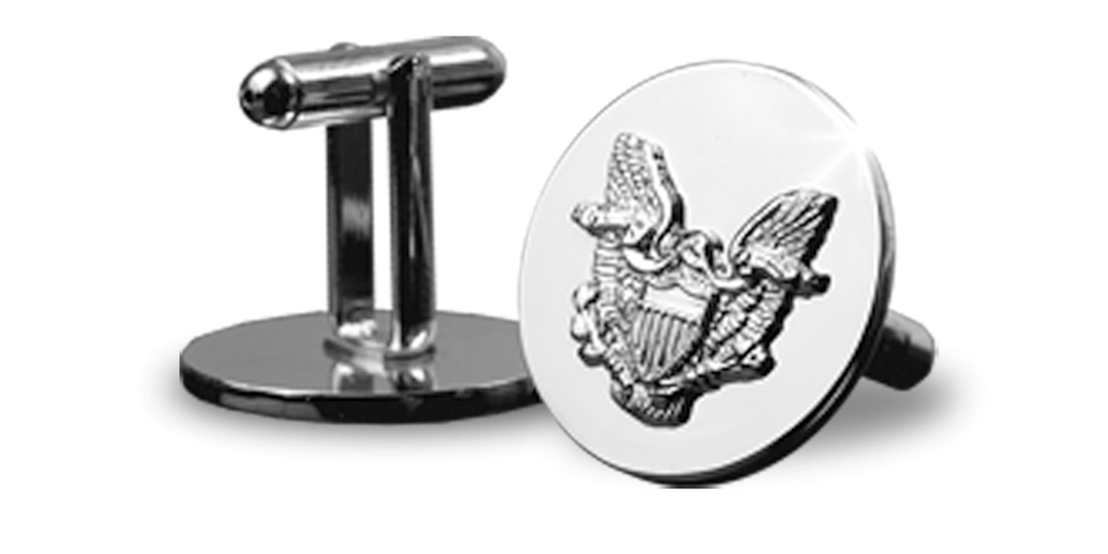 boutons de manchette Silver Eagle boutons de manchette Silver Eagle