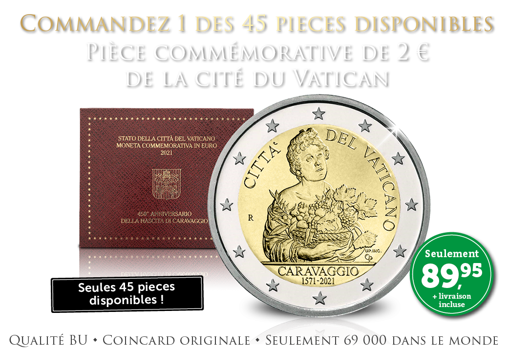 De la Cité du Vatican - Piece commémorative de 2 €