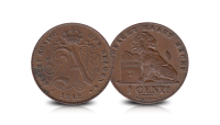 Les cinq centimes du Roi Albert Ier dans 1 ensemble complet !