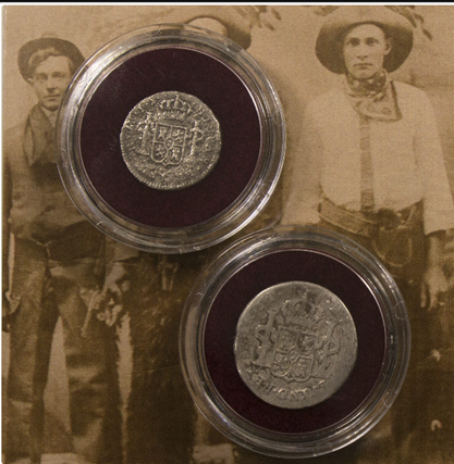 Reales 2 pièces en argent de 1772-1821 | L'original et les premières pièces de cow-boy Reales 2 pièces en argent de 1772-1821 | L'original et les premières pièces de cow-boy