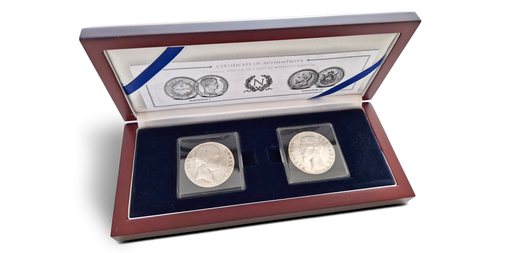 Le premier et dernier empereur français dans un coffret Le premier et dernier empereur français dans un coffret