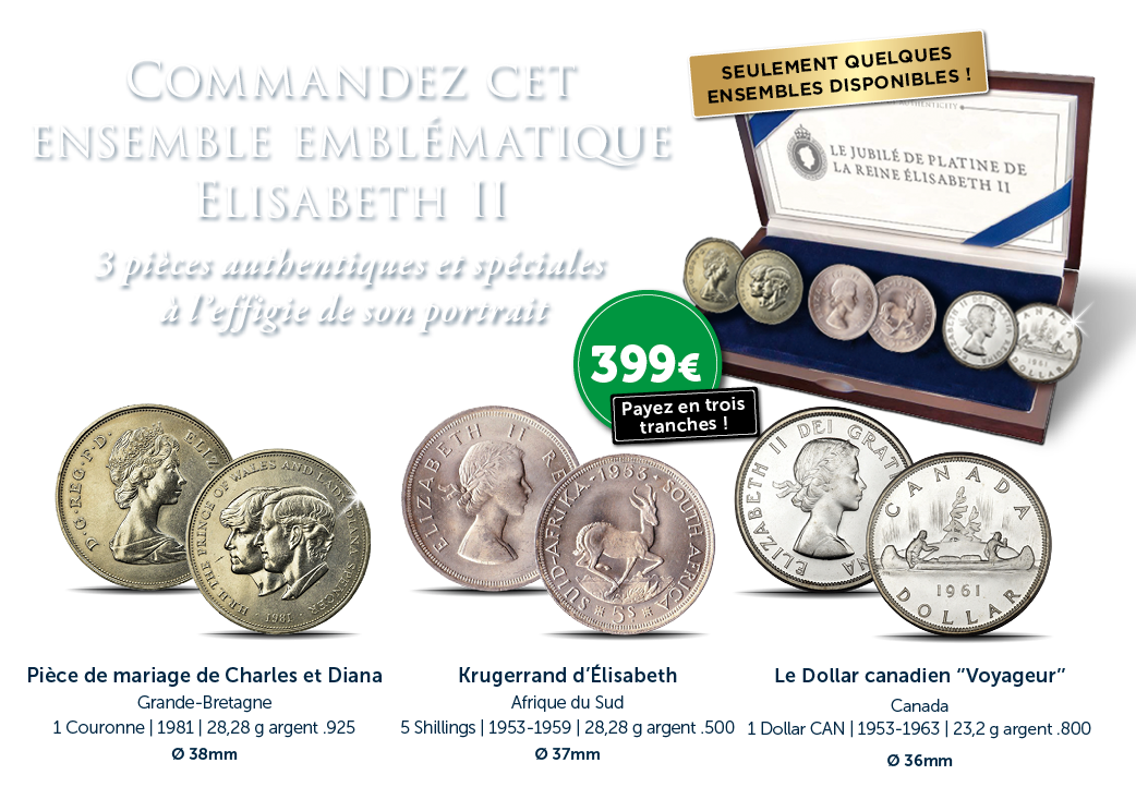 Ensemble de Pièces Premium en l’honneur d’un jubilé légendaire !