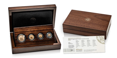 Ensemble Krugerrand 2023 en or avec marque d'atelier