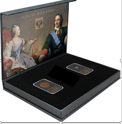 Pièces rares et billets de Catherine et Pierre le Grand Pièces rares et billets de Catherine et Pierre le Grand