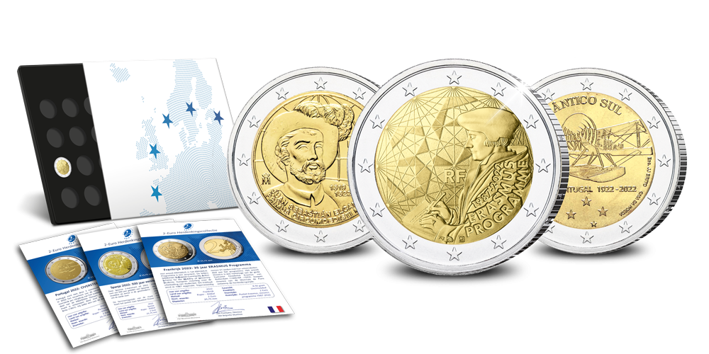 Début de l'Ultimate 2 Euro Collection, Portugal, Espagne et France Début de l'Ultimate 2 Euro Collection, Portugal, Espagne et France
