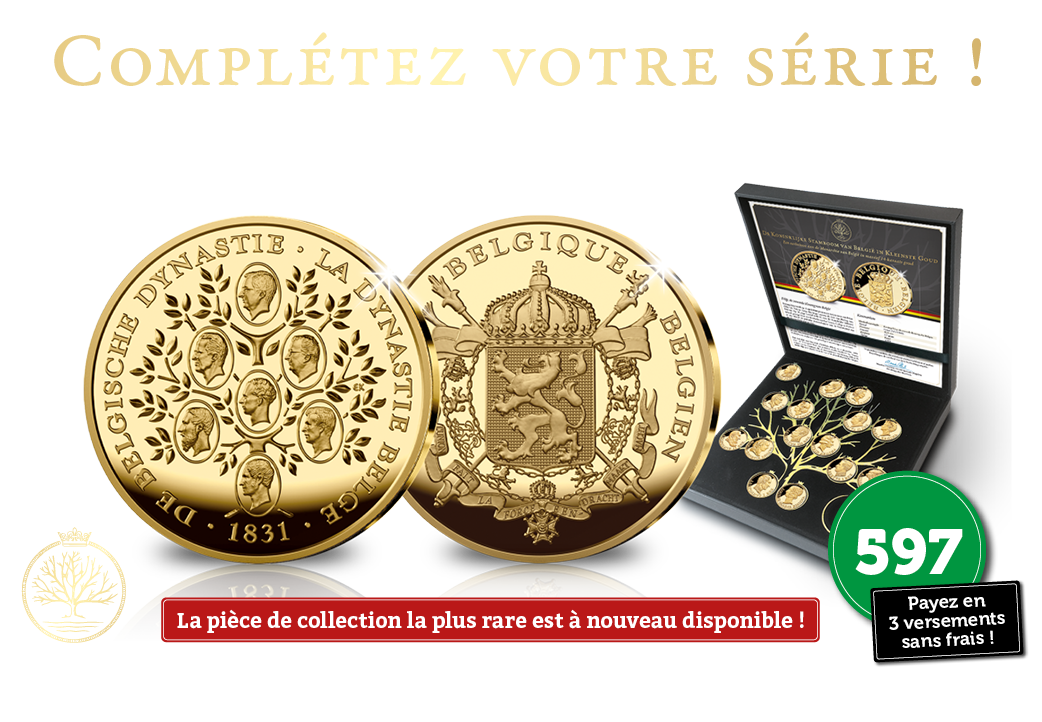 Complétez votre série avec l’Arbre généalogique royal en or