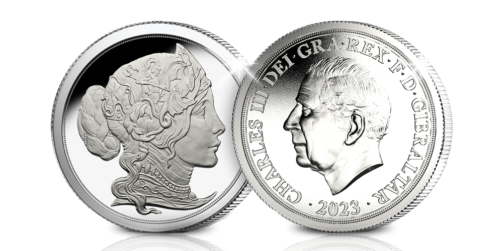 La pièce du Couronnement en argent à l’effigie du Roi Charles III La pièce du Couronnement en argent à l’effigie du Roi Charles III