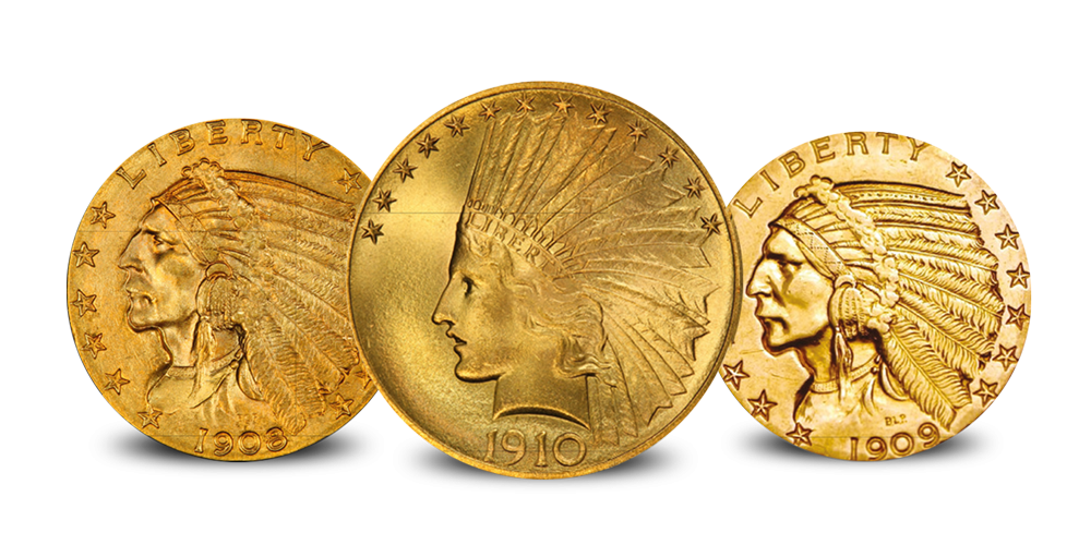Trois icônes rares et très recherchés de l’histoire monétaire américaine 