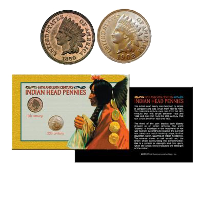 L'ensemble Indian Head Pennies du 19eme et 20eme siècle L'ensemble Indian Head Pennies du 19eme et 20eme siècle