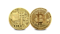 La Crypto va changer le monde ! Votre propre jeton Bitcoin plaqué or