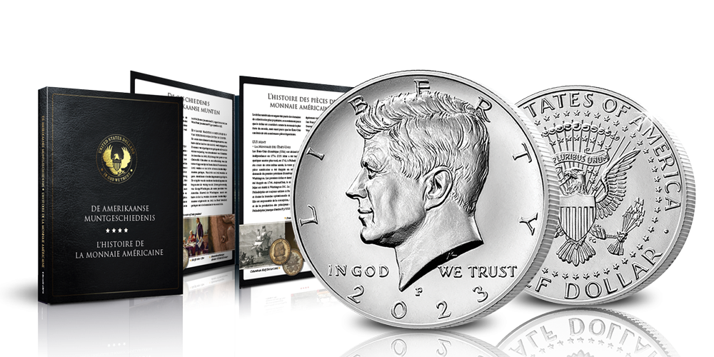 Le demi-dollar JFK de 2023, 60 ans après sa mort ! Disponible en quantité limitée.
