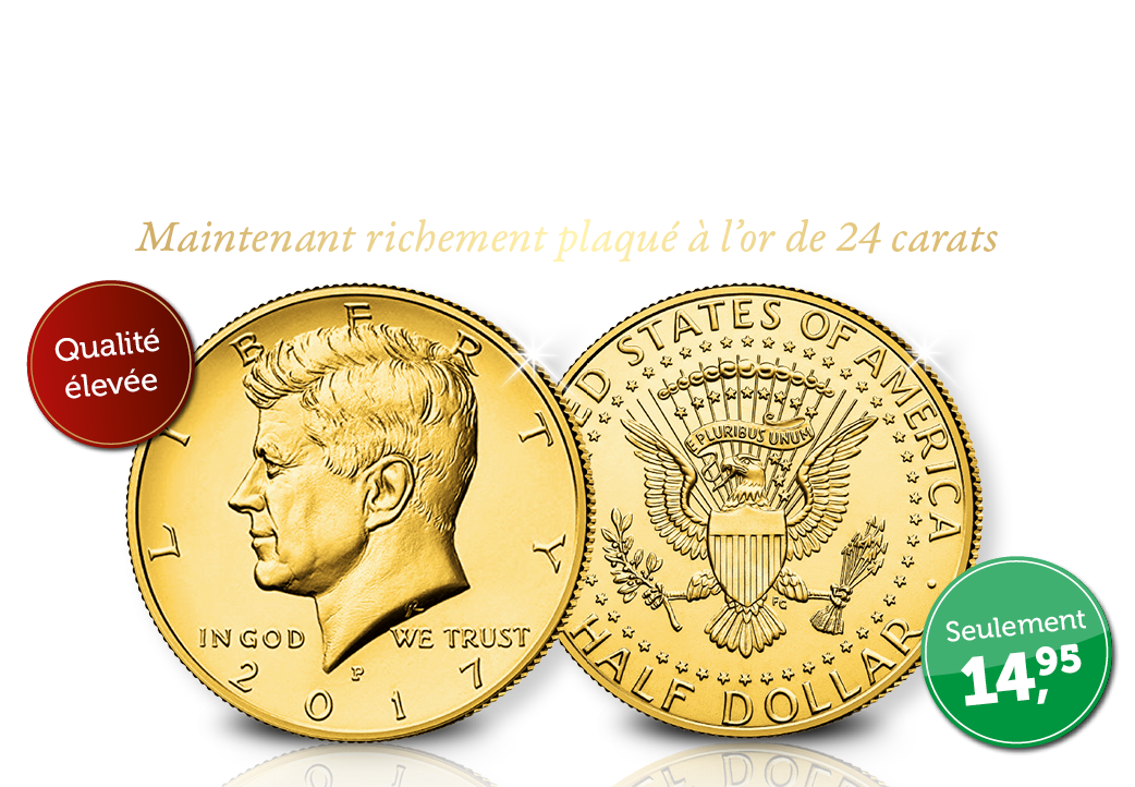 Le demi-Dollar JFK le plus populaire