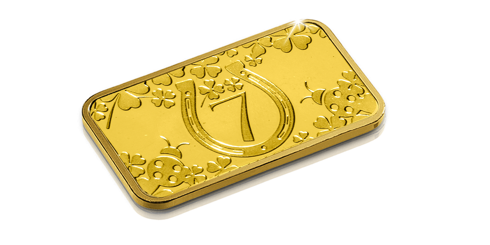 _1_100-Oz-Lucky-Ingot-AU-voorzijde _1_100-Oz-Lucky-Ingot-AU-voorzijde