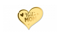 Un cadeau en forme de cœur en or pur pour la Fête des mères !