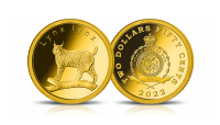7x Vos Merveilles du Monde Animal en or
