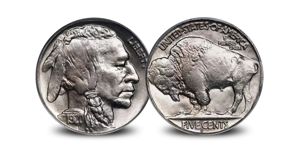 L'ensemble Indian Head Penny, Liberty V Nickel, Buffalo Nickel 