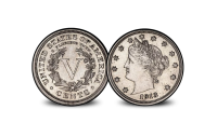 L'ensemble Indian Head Penny, Liberty V Nickel, Buffalo Nickel 